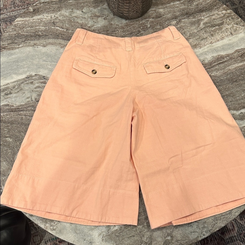 NEW Free People Sadie A-Line Long Pleated Women's Shorts Peach Blush Sz 0 & 4 - Picture 11 of 13